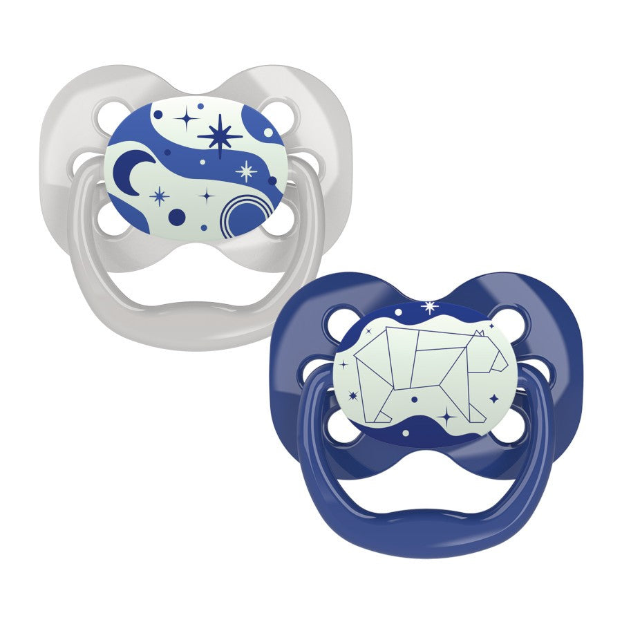 Dr. Brown’s Advantage Pacifiers Twin Pack (Assorted Designs)