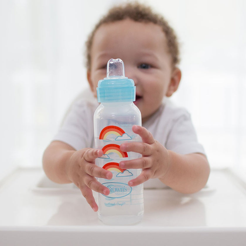 Dr. Brown’s Natural Flow Options+ Sippy Bottle Starter Kit (Assorted Designs)