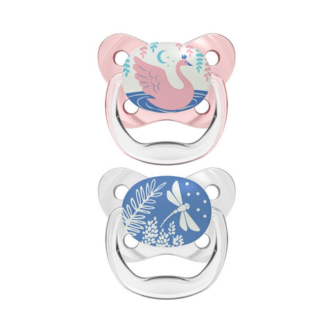 Dr. Brown’s PreVent Pacifiers Twin Pack (Assorted Designs)