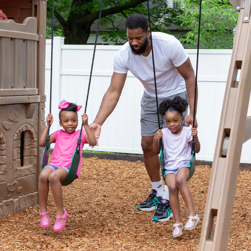 Step2 Adventure Lodge Play Center with Glider-4