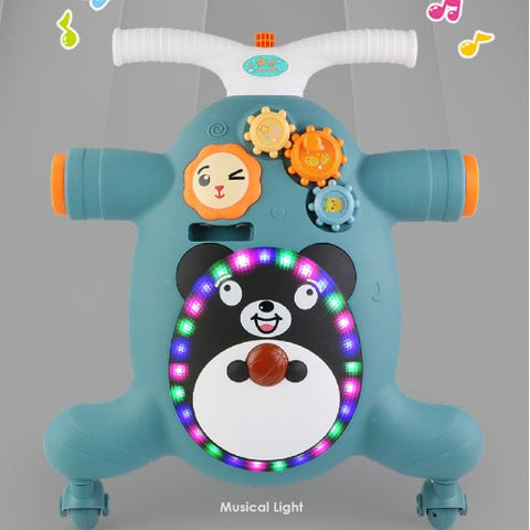 Lucky Baby 3-in-1 Musical Baby Walker (Music with Lights)