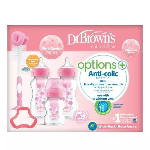 Dr. Brown's Wide-Neck Options+ Gift Set (Assorted Designs)-2