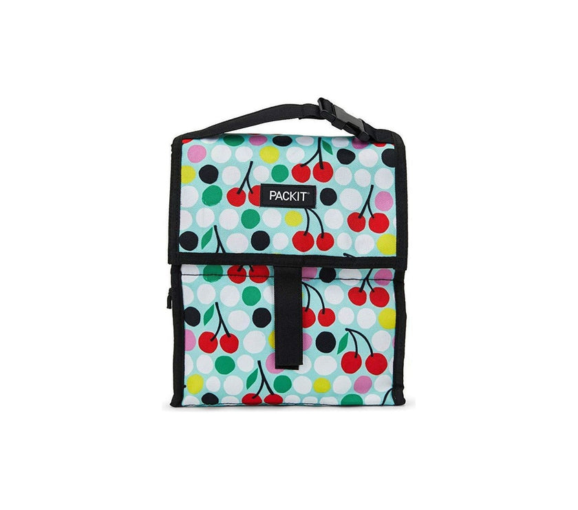PackIt Freezable Lunch Bag - Cherry Dots | Little Baby.