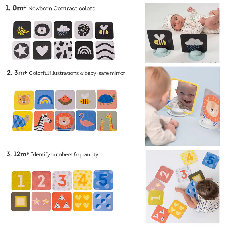 Taf Toys My 1st Tummy Time Cards-3