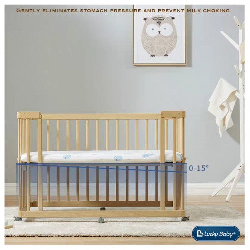 Lucky Baby Lettino™ Rovolutionary Cot - White-12