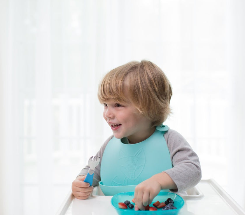 Dr. Brown’s Silicone Baby Bib - Turquoise