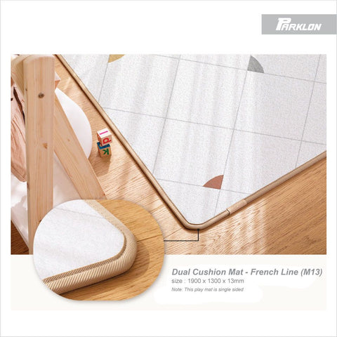 Parklon Dual Cushion Playmat - French Line (M13)