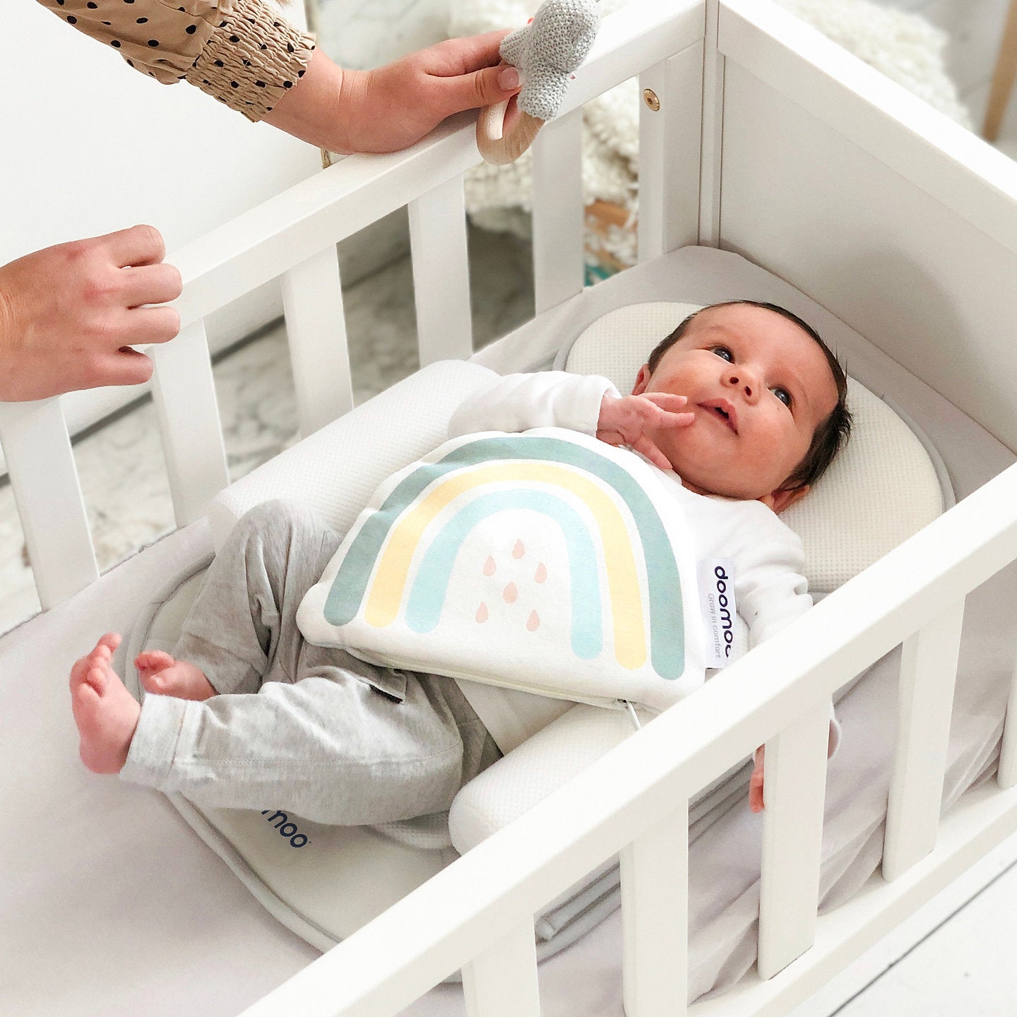 Doomoo Snoogy (Rainbow): Heatable Warming Soft Toy