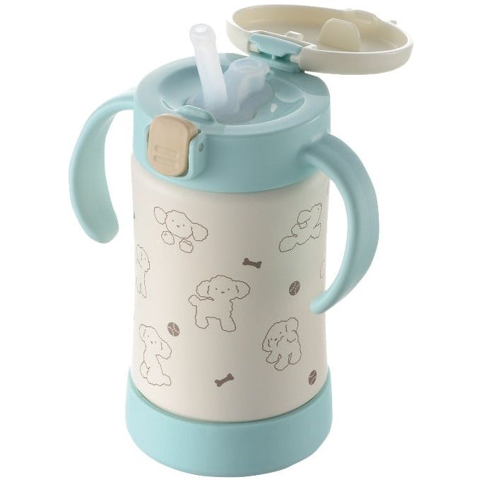Richell T.L.I. Insulated Straw Bottle Cup SD (300ml)