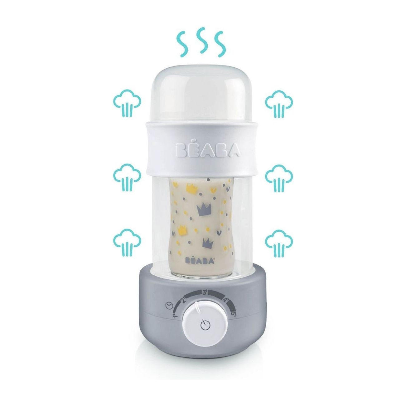 BEABA BabyMilk Second Steam Bottle Warmer and Sterilizer | Little Baby.