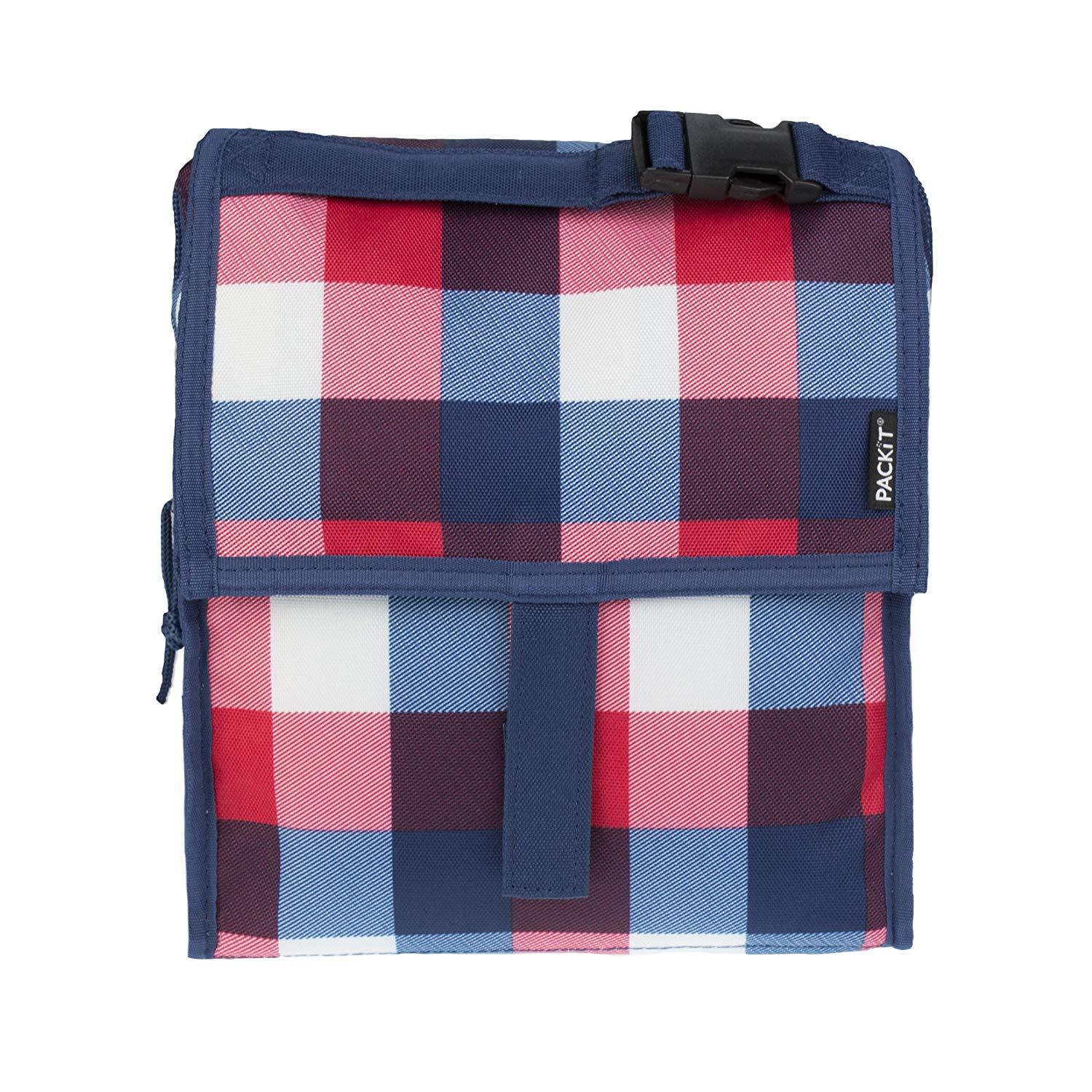 PackIt Freezable Lunch Bag - Buffalo Checks | Little Baby.