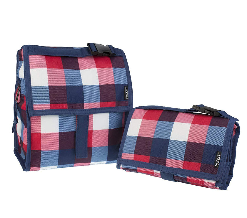 PackIt Freezable Lunch Bag - Buffalo Checks | Little Baby.