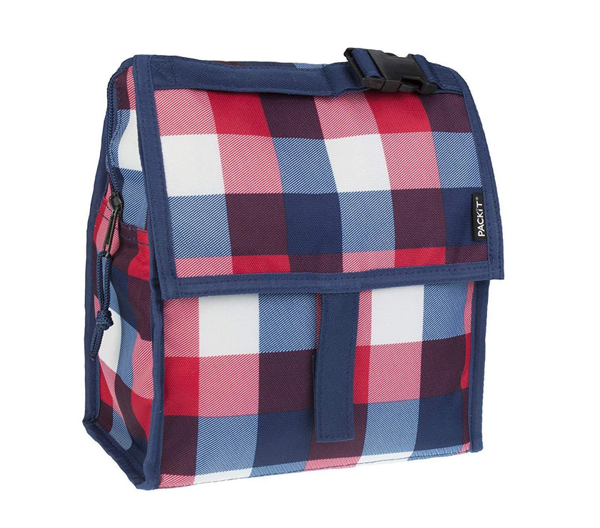 PackIt Freezable Lunch Bag - Buffalo Checks | Little Baby.