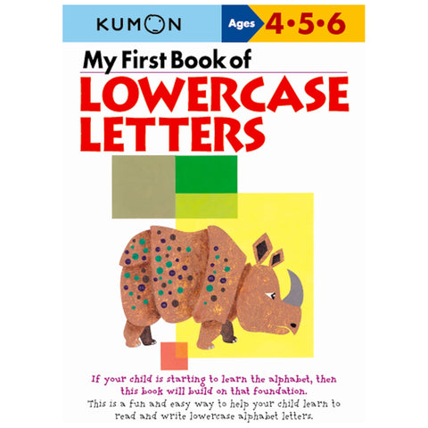 Kumon My First Book of Lowercase Letters | Little Baby.
