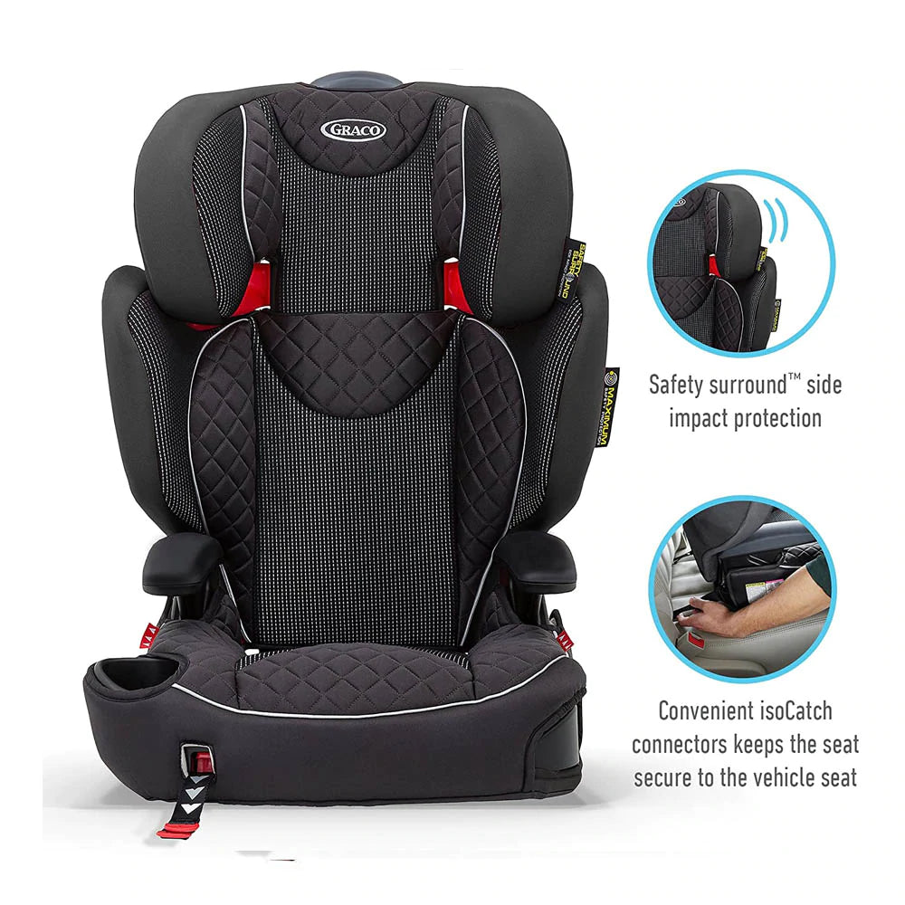 Graco® AFFIX™ Highback Booster Seat with isoCatch Connectors