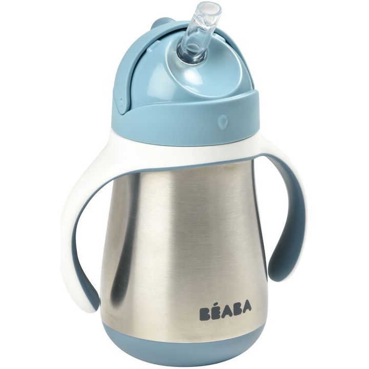Beaba Stainless Steel Straw Cup 250ml (Assorted Colours)