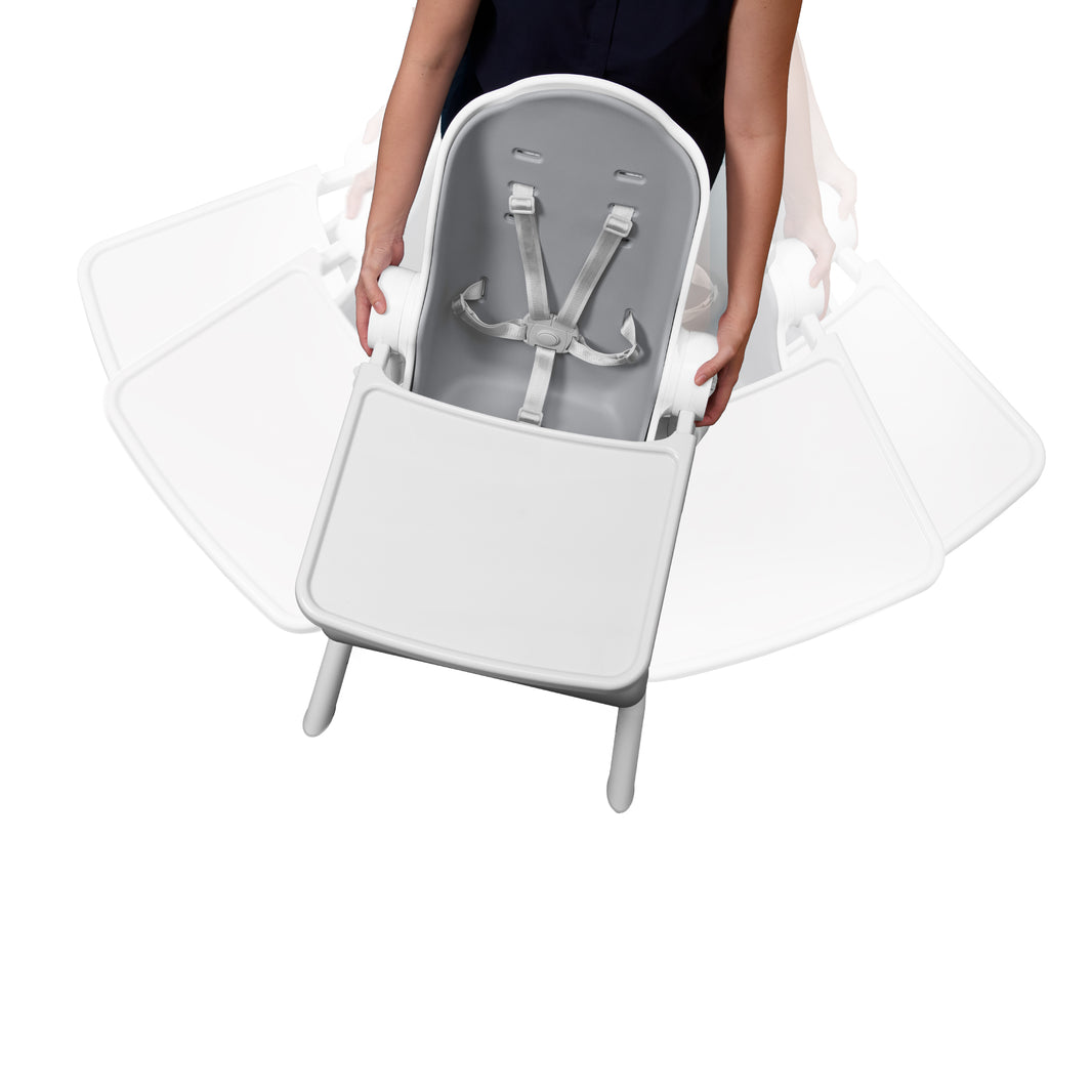 Oribel Cocoon Z High Chair - Ice Grey