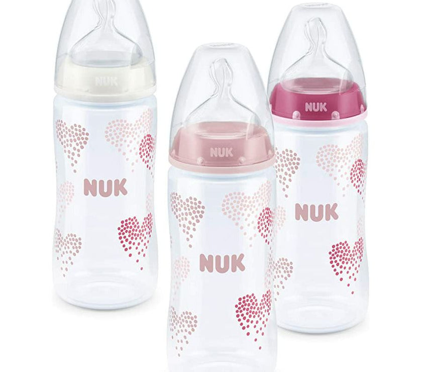 NUK Premium Choice PP Bottle with Silicone Teat (Trio Pack)