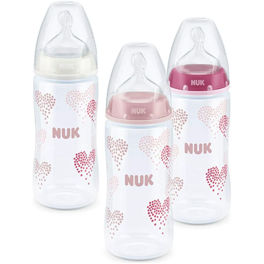 NUK Premium Choice PP Bottle with Silicone Teat (Trio Pack)