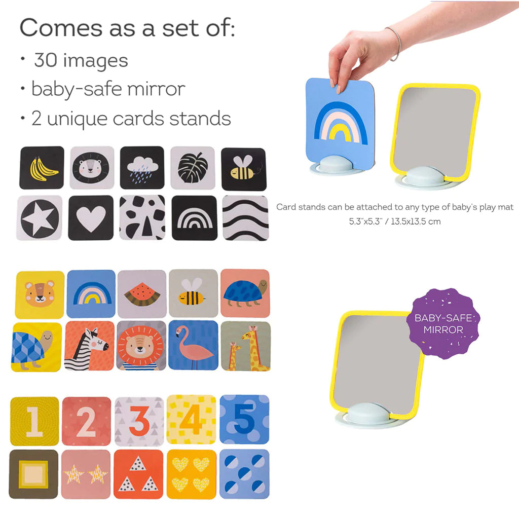 Taf Toys My 1st Tummy Time Cards-5