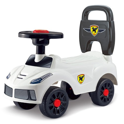 Lucky Baby Ride-On Push Car - Black Badg (Assorted Designs)