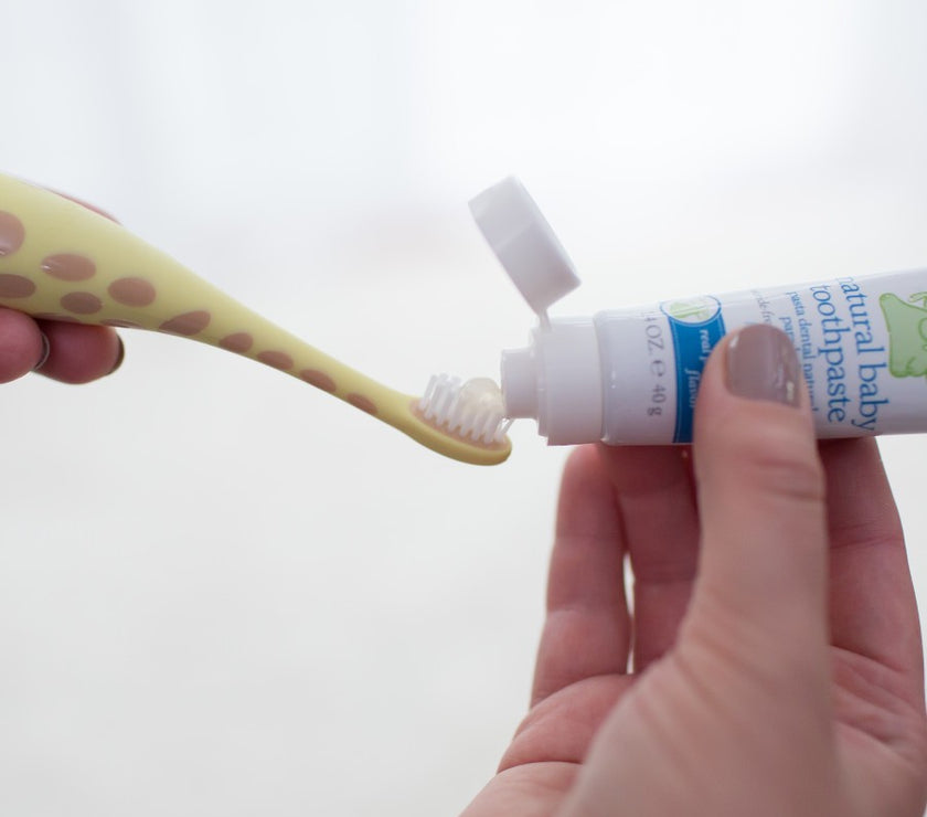Dr. Brown’s Happy Teeth Fluoride-Free Toothpaste - Strawberry