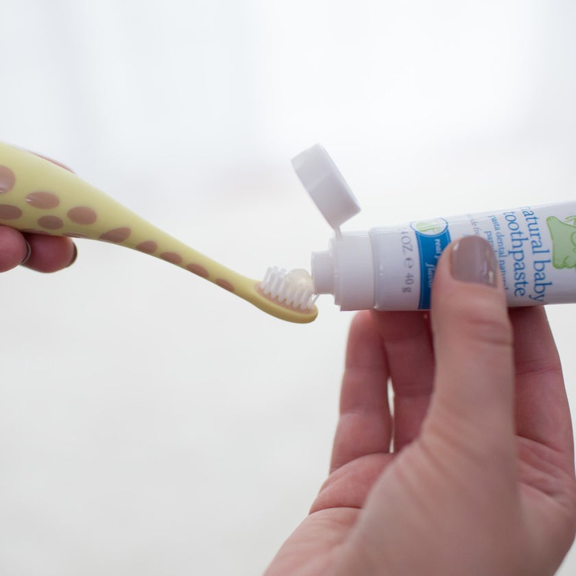 Dr. Brown’s Happy Teeth Fluoride-Free Toothpaste - Strawberry