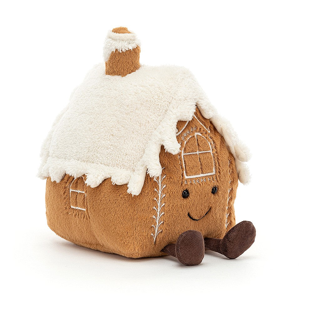 JellyCat Amuseable Gingerbread House - Medium H20cm