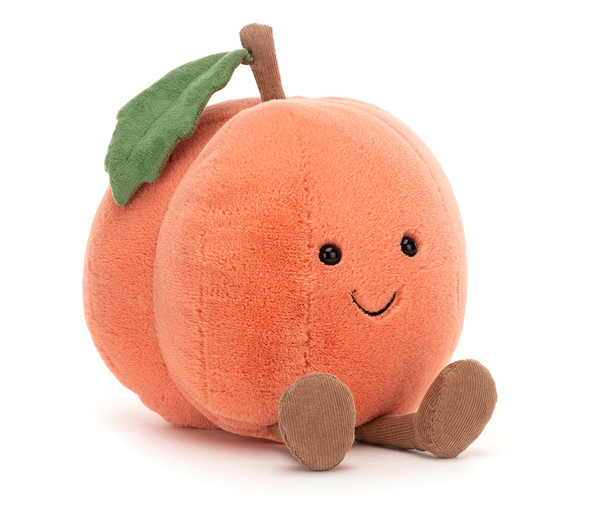 JellyCat Amuseable Peach - H15cm | Little Baby.