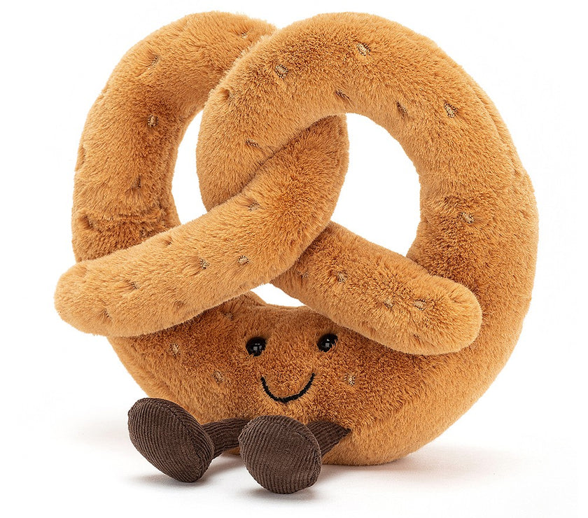 JellyCat Amuseable Pretzel - Huge H30cm | Little Baby.