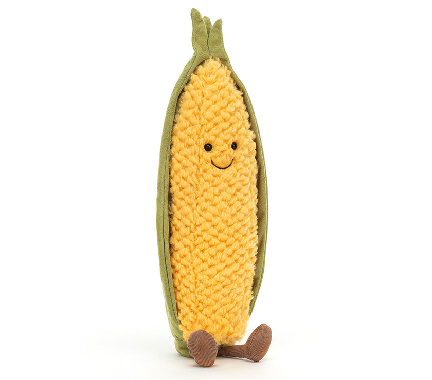 JellyCat Amuseable Sweetcorn - H30cm | Little Baby.