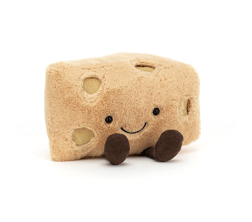 JellyCat Amuseable Swiss Cheese - H13cm | Little Baby.