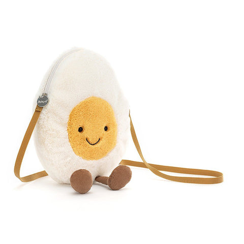 JellyCat Amuseable Happy Boiled Egg Bag | Little Baby.