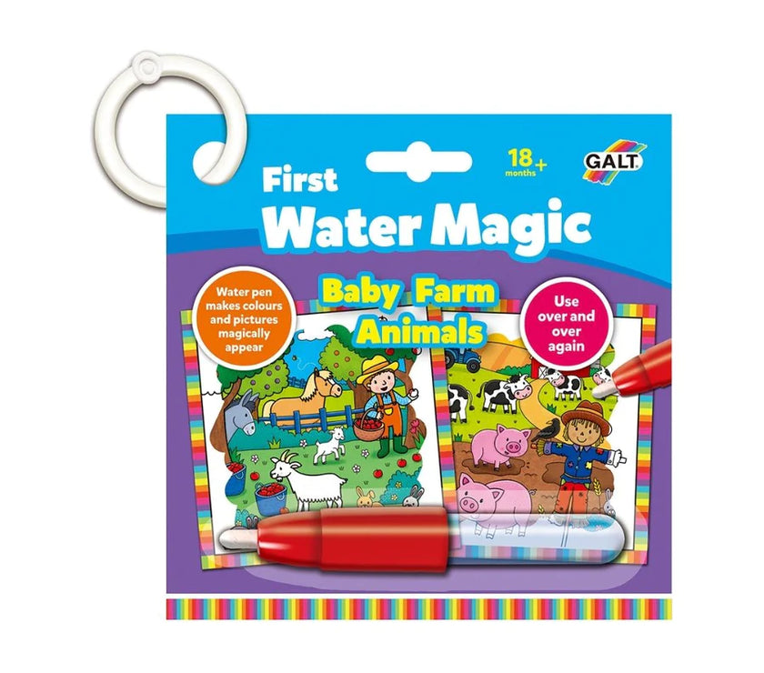 Galt First Water Magic Reusable Colouring Book (Assorted Designs)