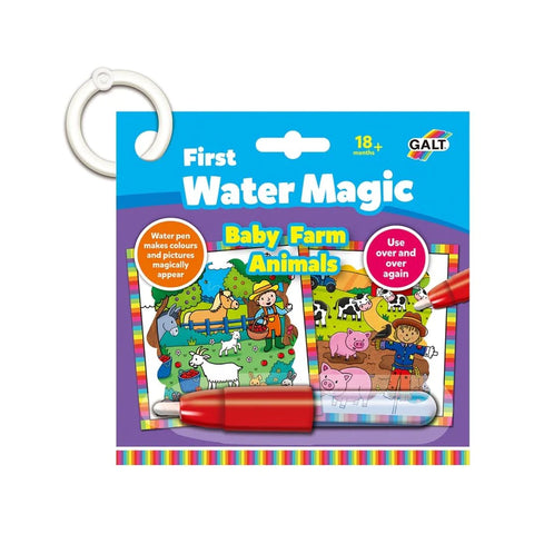 Galt First Water Magic Reusable Colouring Book (Assorted Designs)