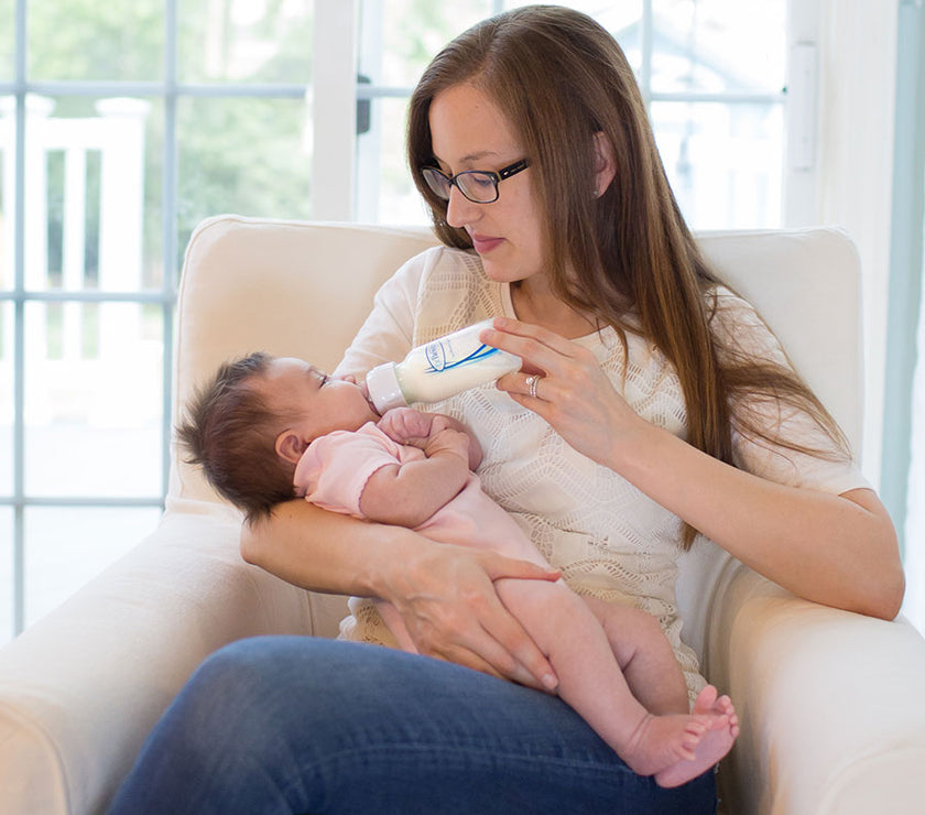Dr Brown’s Natural Flow Anti-Colic Options Narrow Glass Baby Bottle (Level 1 Nipple)