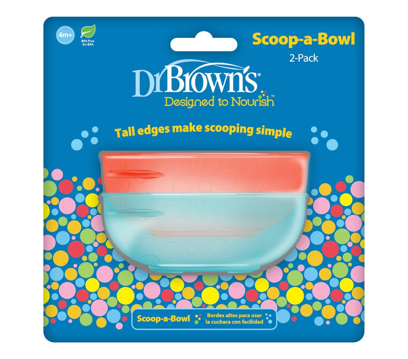 Dr. Brown’s Designed to Nourish Scoop-A-Bowl Twin Pack