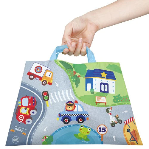 Lucky Baby Soft Pull Back Vehicle Set-9