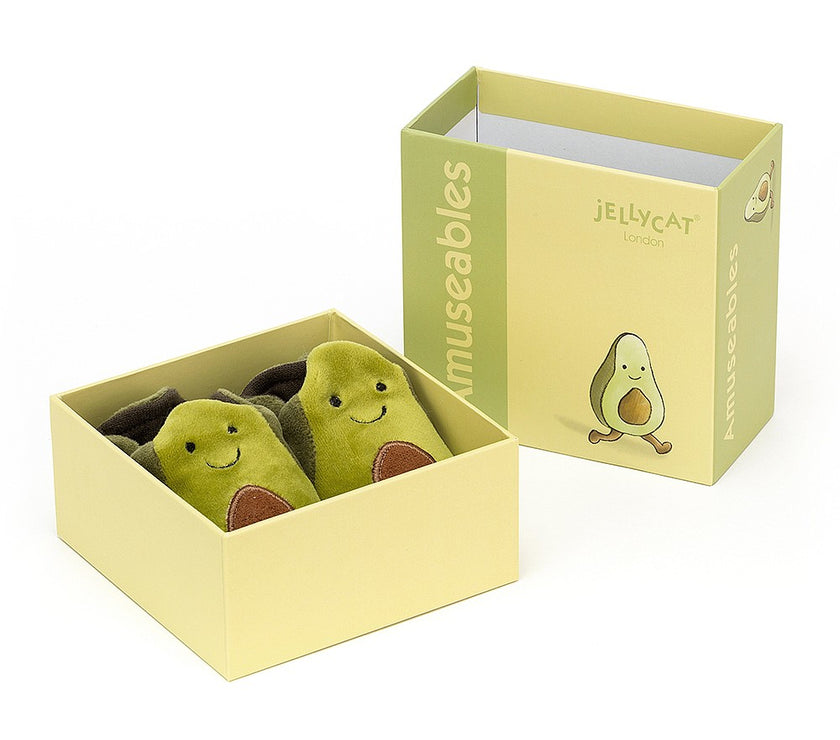 JellyCat Amuseable Avocado Booties | Little Baby.