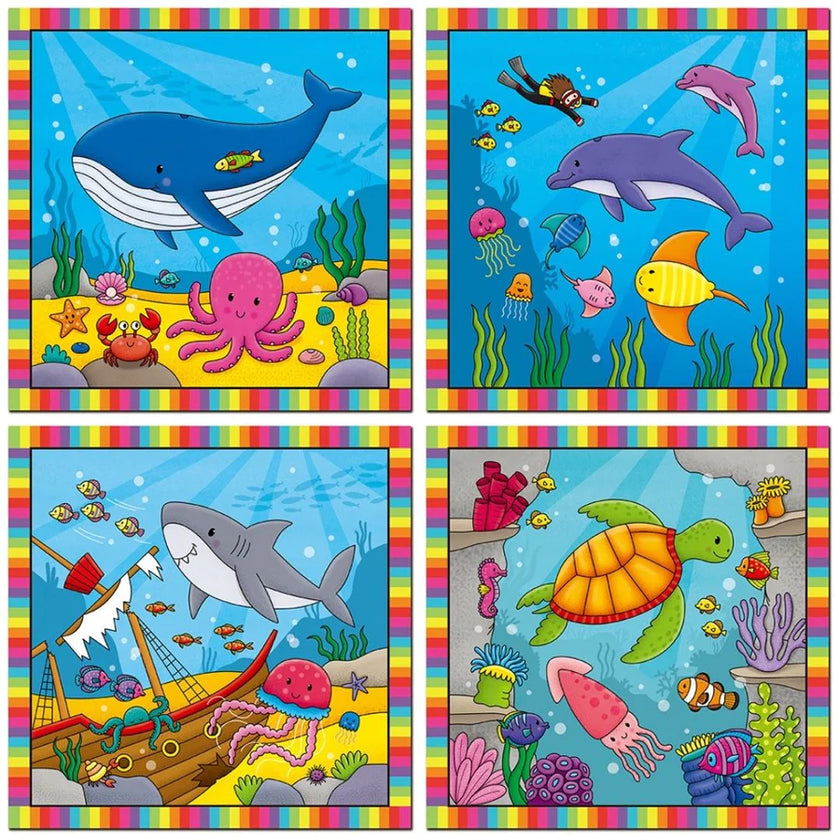 Galt First Water Magic Reusable Colouring Book (Assorted Designs)