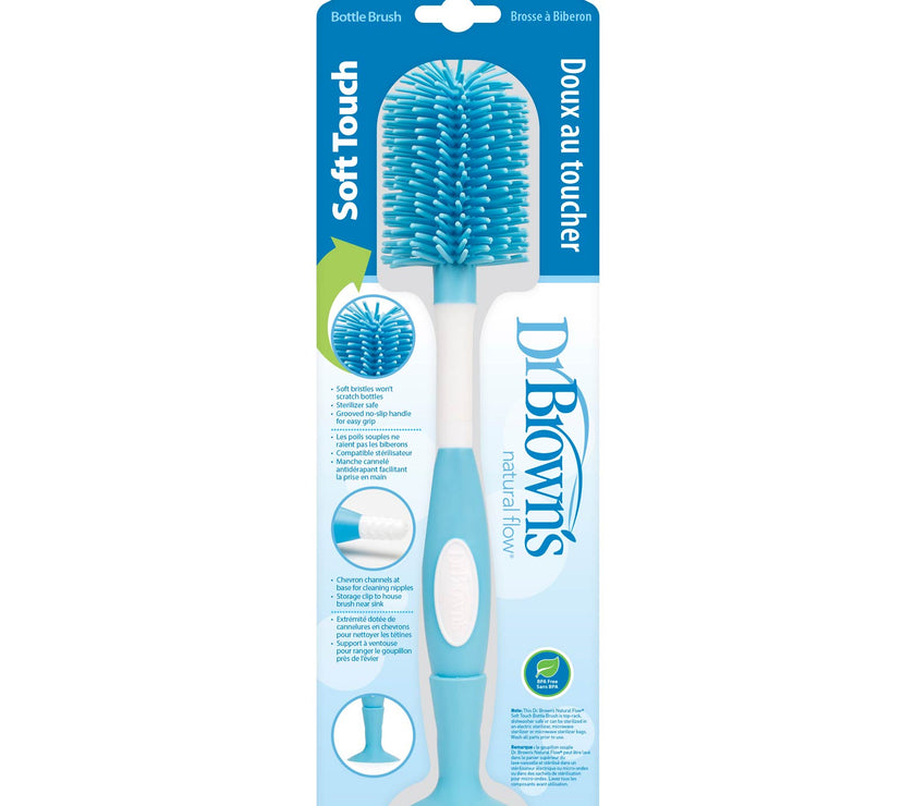 Dr. Brown’s Soft Touch Bottle Brush (Assorted Designs)