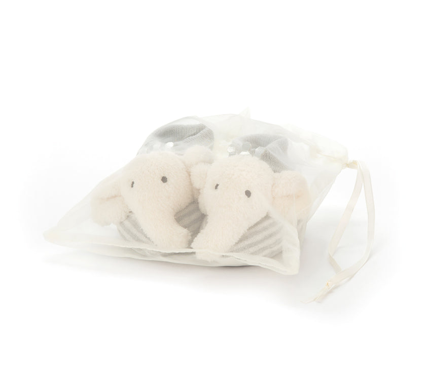 JellyCat Alfie Elephant Booties | Little Baby.
