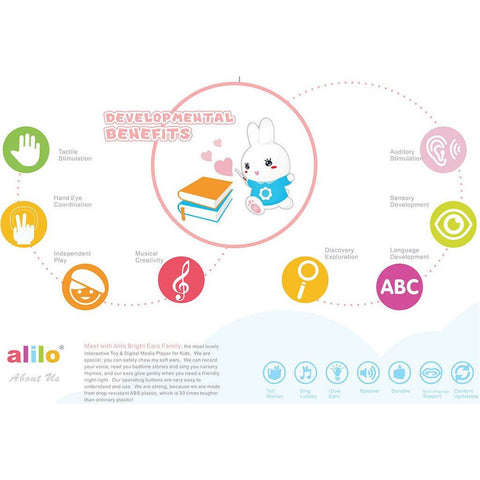 Alilo - Kids Digital Player A2 (Buddy Bunny) | Little Baby.