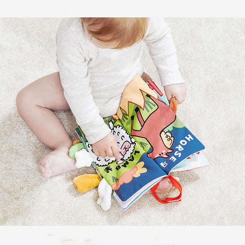 Bc Babycare Animal Tails Cloth Book | Little Baby.