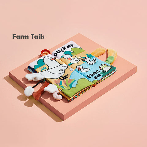 Bc Babycare Animal Tails Cloth Book | Little Baby.