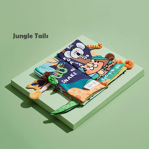 Bc Babycare Animal Tails Cloth Book | Little Baby.