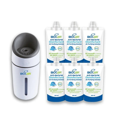 BioCair Ultimate Automobile Aerial Disinfection Bundle | Little Baby.