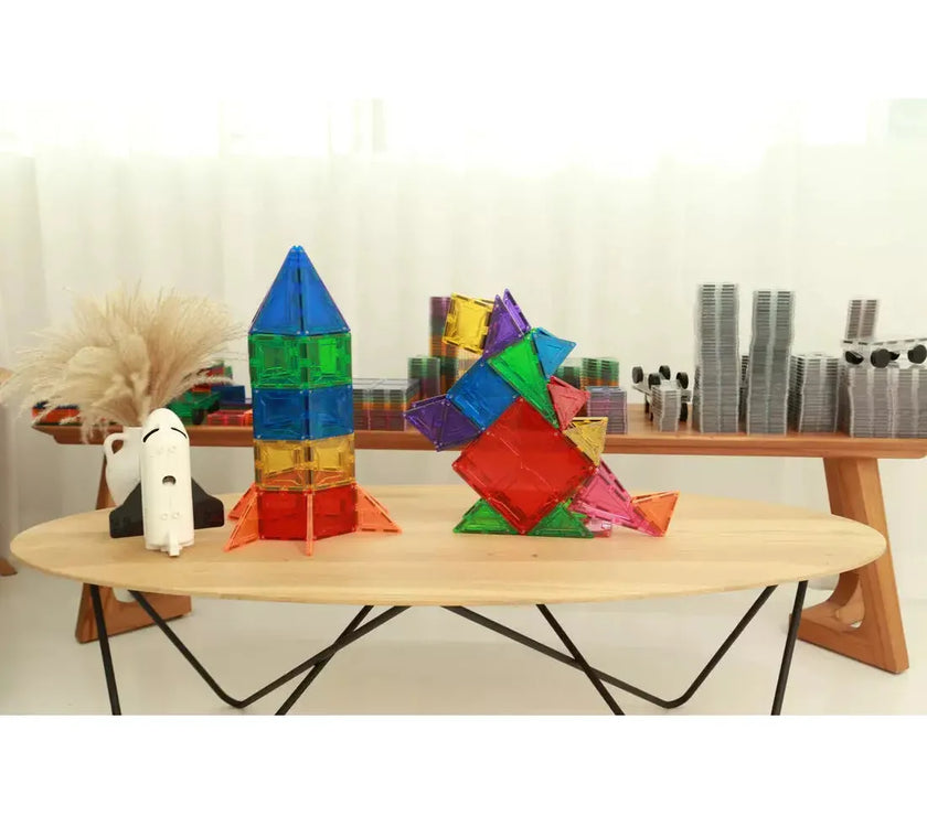 SparksMag Classic 208 Pcs Grande Magnetic Tiles Set
