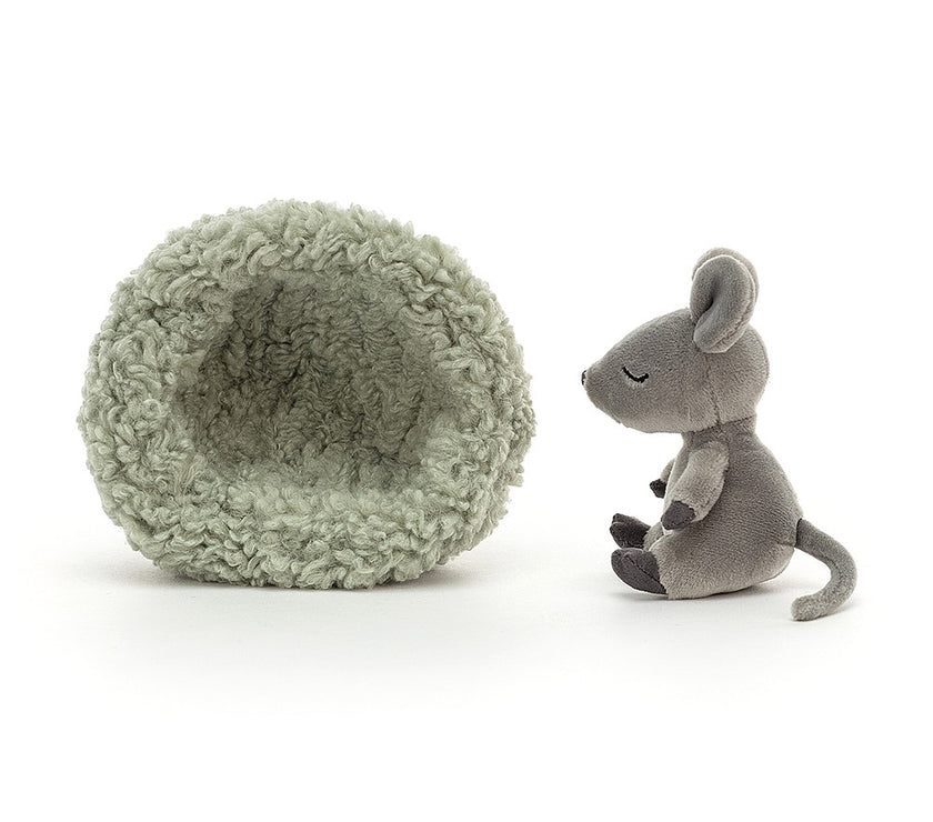 Jellycat Hibernating Mouse - H7cm