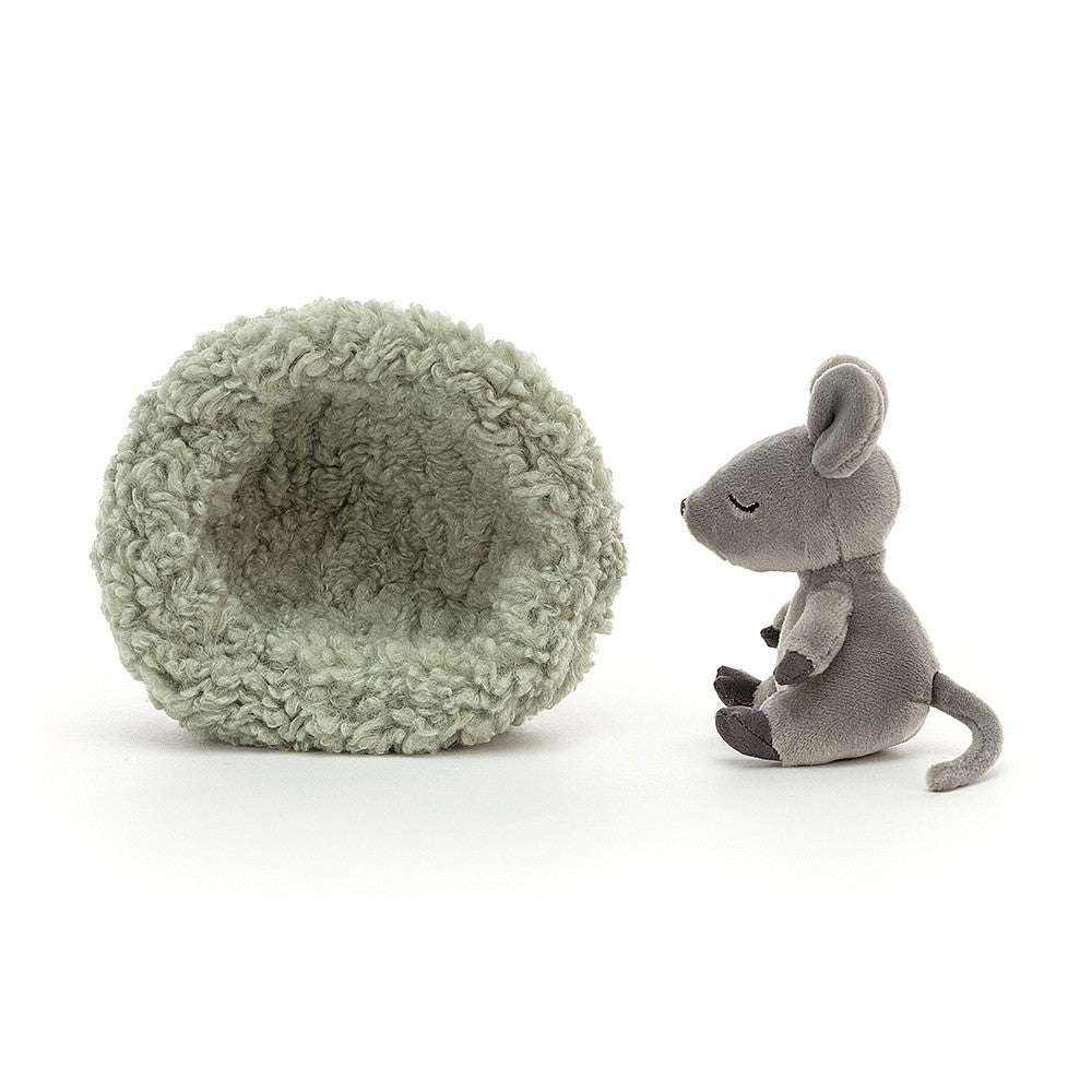 Jellycat Hibernating Mouse - H7cm